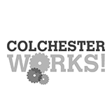 Colchester Works! logo